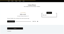 Desktop Screenshot of lahanbisnis.com
